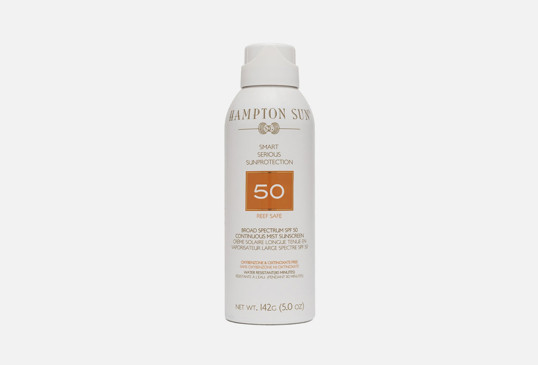 Hampton Sun Sunscreen Mist SPF50 Privet Bloom Scent 147.9 ml Hampton Sun Sunscreen Mist SPF50 Privet Bloom Scent
