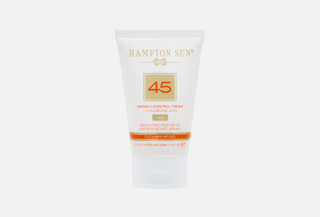 Hampton Sun sunscreen moisturizer spf 45 face cream 60 ml Hampton Sun sunscreen moisturizer spf 45 face cream