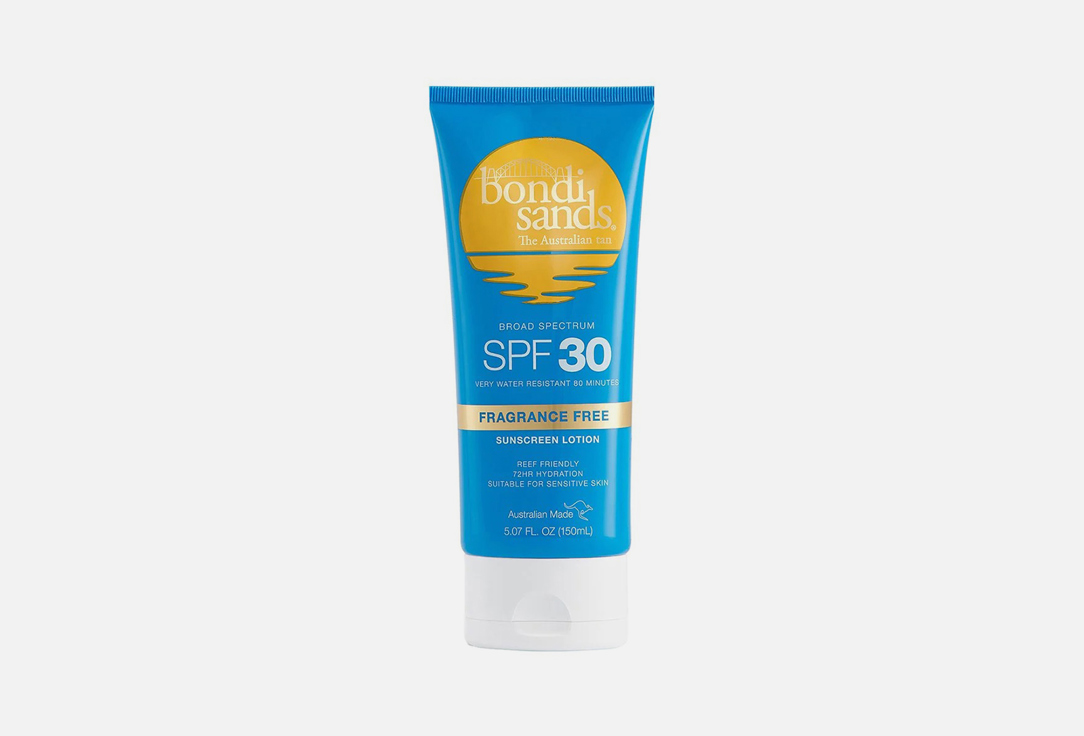 Bondi Sands Suncreen Body Lotion SPF30 Fragrance Free 150 ml Bondi Sands Suncreen Body Lotion SPF30 Fragrance Free
