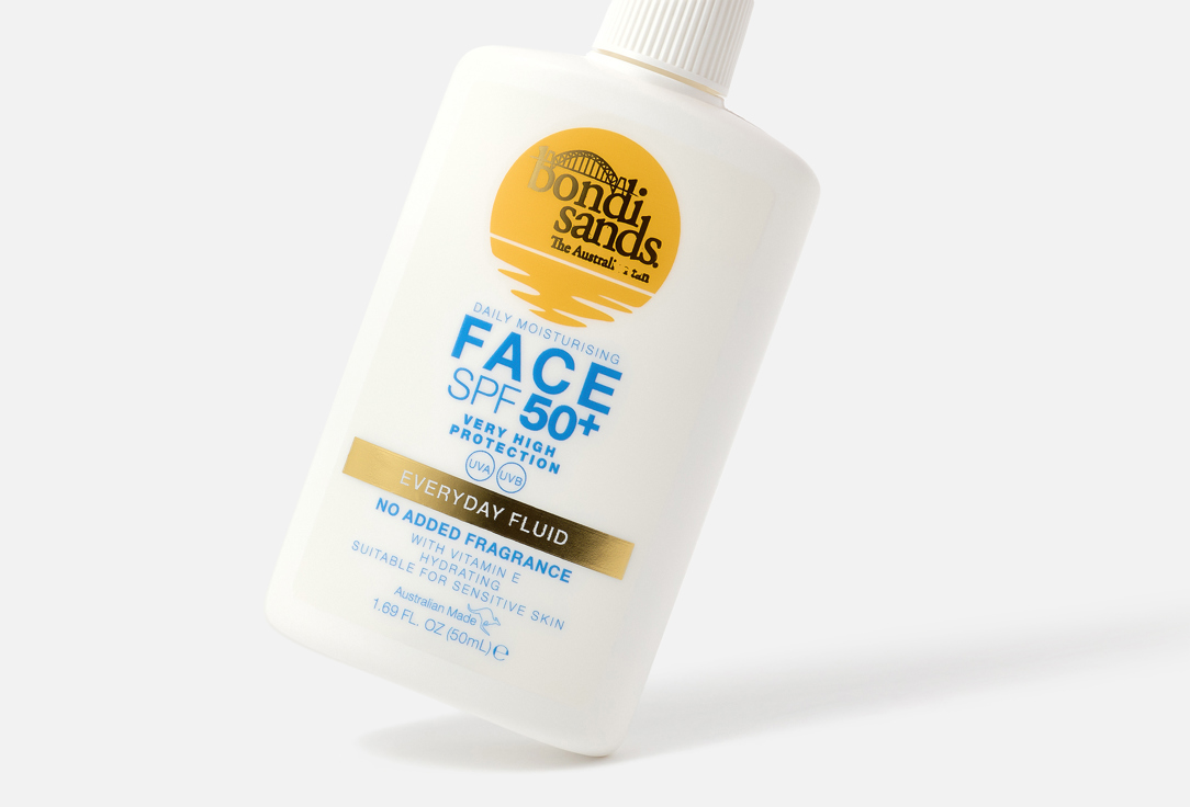 Bondi Sands Sunscreen Face Fluid SPF50+ Fragrance Free 50 ml Bondi Sands Sunscreen Face Fluid SPF50+ Fragrance Free