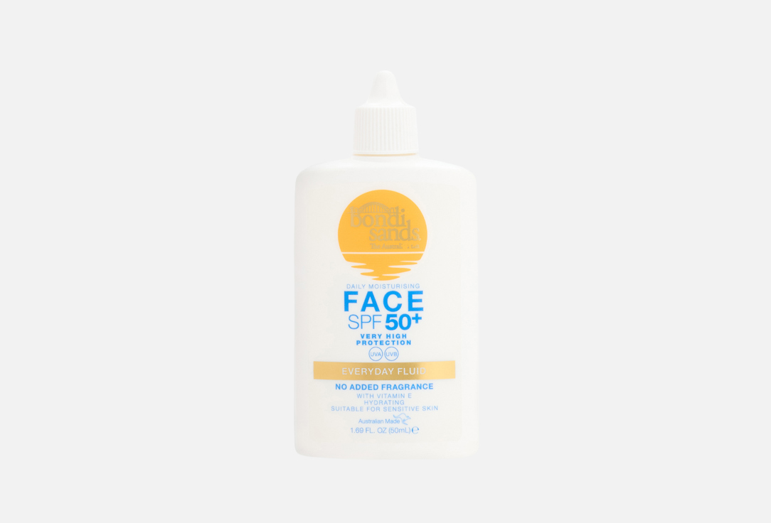 Bondi Sands Sunscreen Face Fluid SPF50+ Fragrance Free 50 ml Bondi Sands Sunscreen Face Fluid SPF50+ Fragrance Free