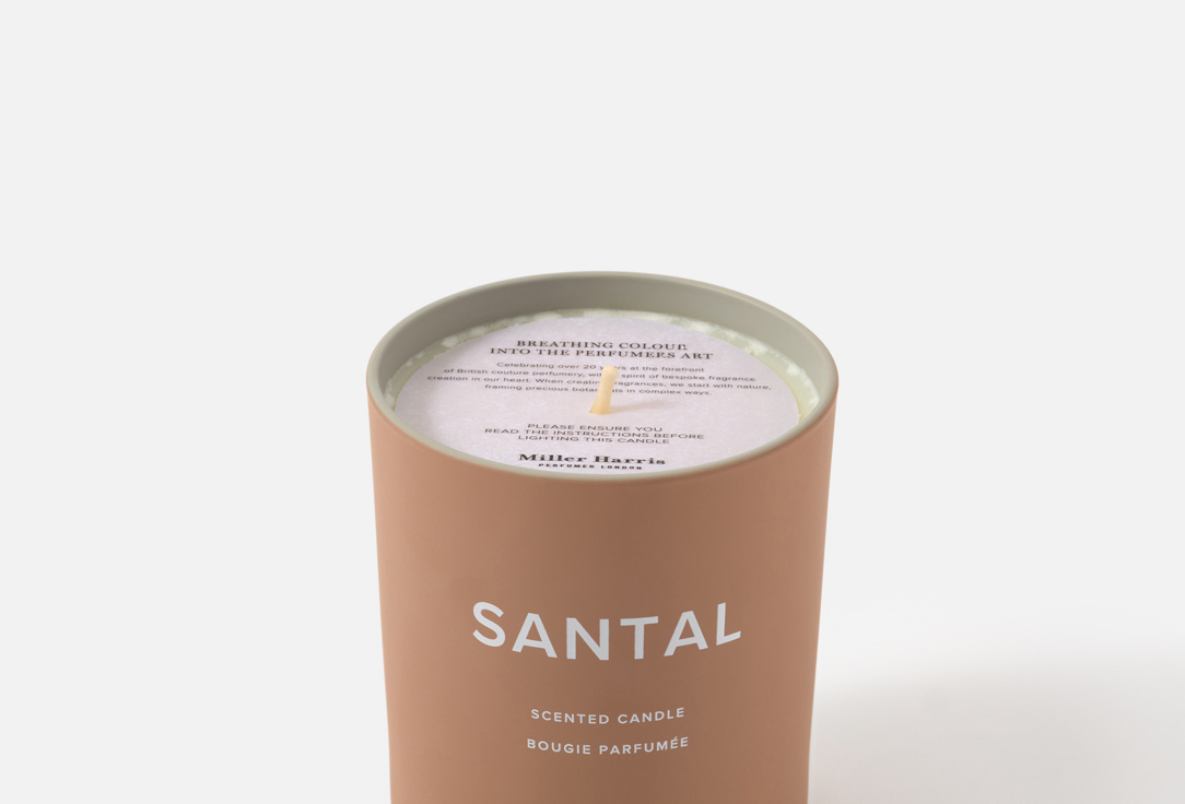 Miller Harris Scented candle Santal 220 g Miller Harris Scented candle Santal