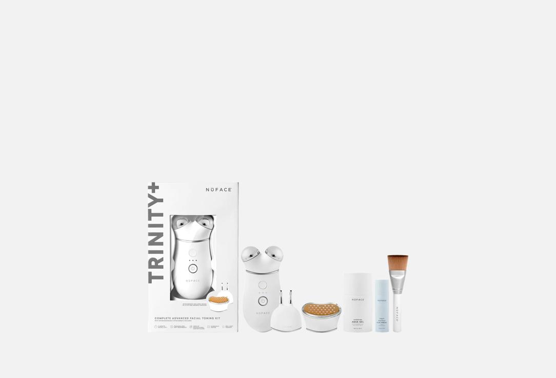 NUFACE Facial Toning Device with Attachments and Activators TRINITY+ Complete Advanced Kit