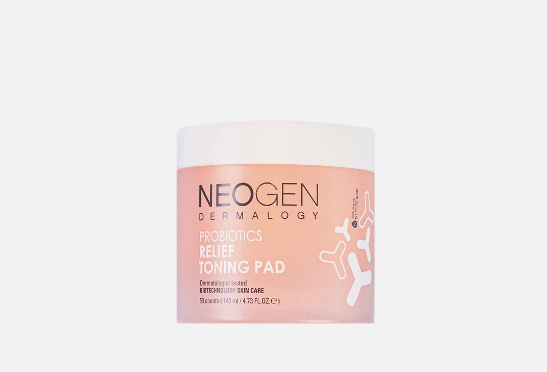 Neogen Rejuvenating Face Toner Pads Probiotics relief