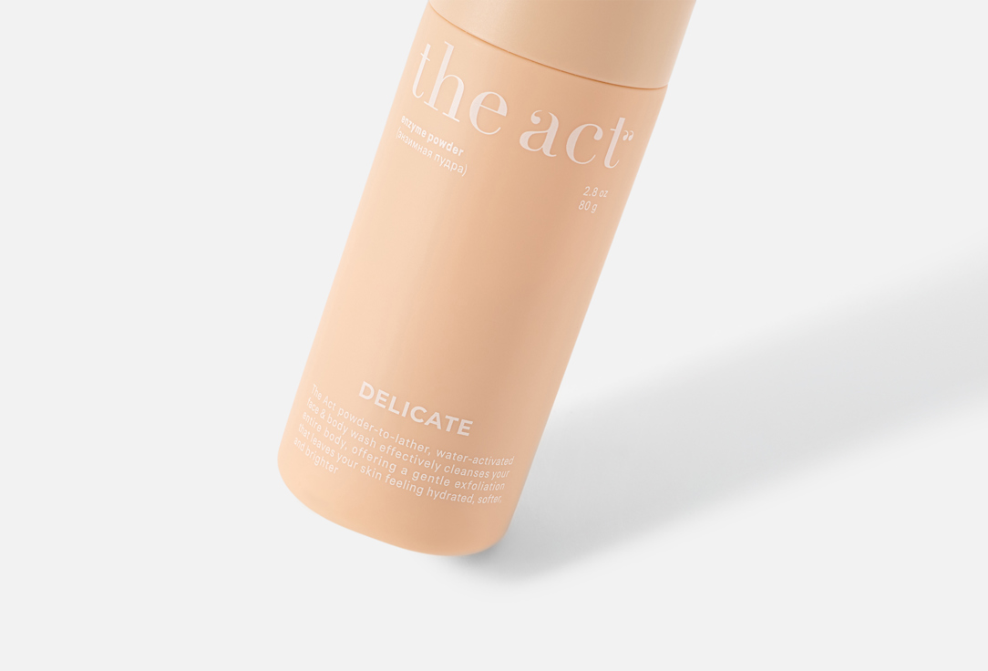 The Act Exfoliating Face & Body Enzyme Powder Delicate