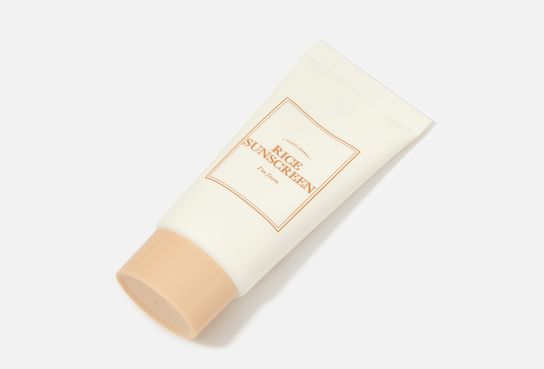 I'M FROM Brightening & Matte Finish Sunscreen cream spf 50+ pa++++ Rice sunscreen 50 ml I'M FROM Brightening & Matte Finish Sunscreen cream spf 50+ pa++++ Rice sunscreen
