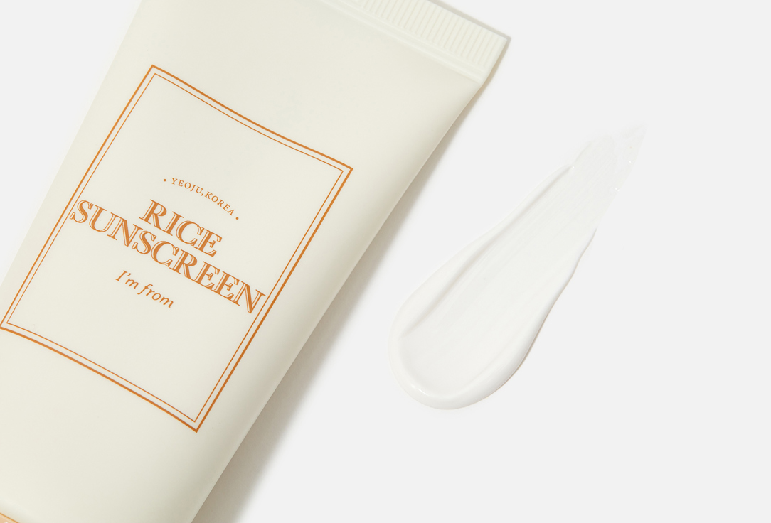 I'M FROM Brightening & Matte Finish Sunscreen cream spf 50+ pa++++ Rice sunscreen 50 ml I'M FROM Brightening & Matte Finish Sunscreen cream spf 50+ pa++++ Rice sunscreen