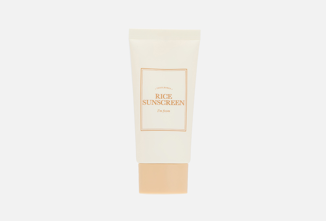 I'M FROM Brightening & Matte Finish Sunscreen cream spf 50+ pa++++ Rice sunscreen 50 ml I'M FROM Brightening & Matte Finish Sunscreen cream spf 50+ pa++++ Rice sunscreen