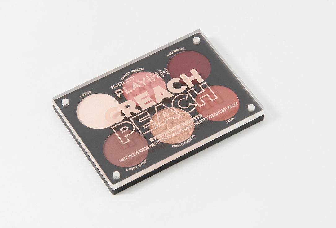 Inglot Eyeshadow Palette Classic accent Creach peach 8 g Inglot Eyeshadow Palette Classic accent