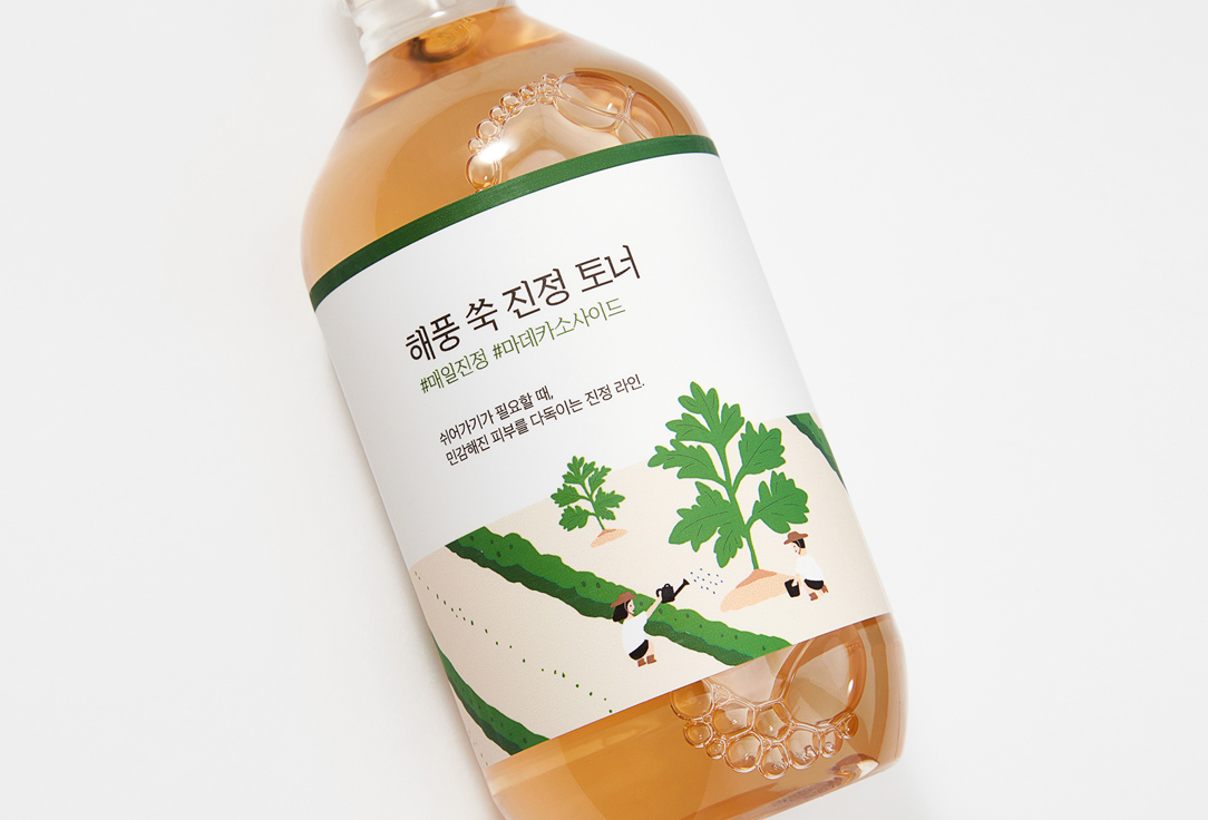 Round Lab Moisturizing Face Toner MUGWORT CALMING TONER