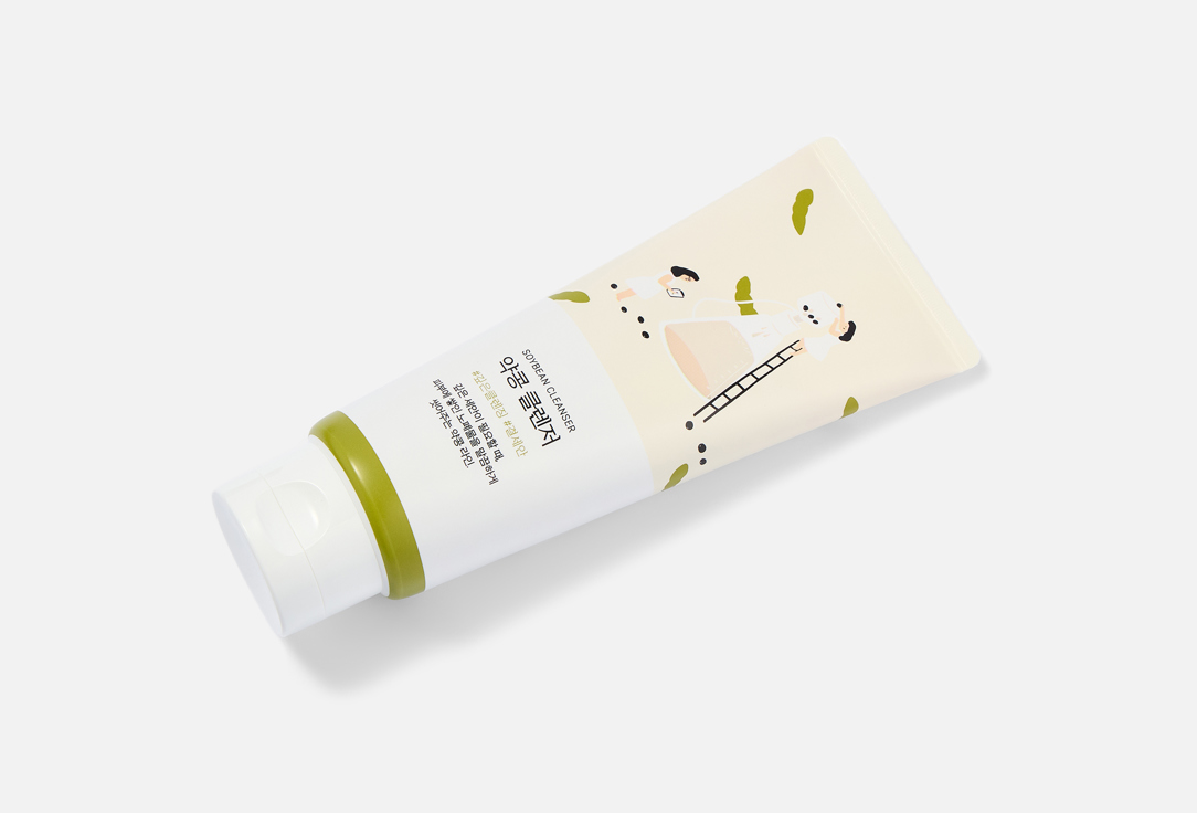 Round Lab Moisturizing Cleansing Face Cream SOYBEAN Nourishing CLEANSER