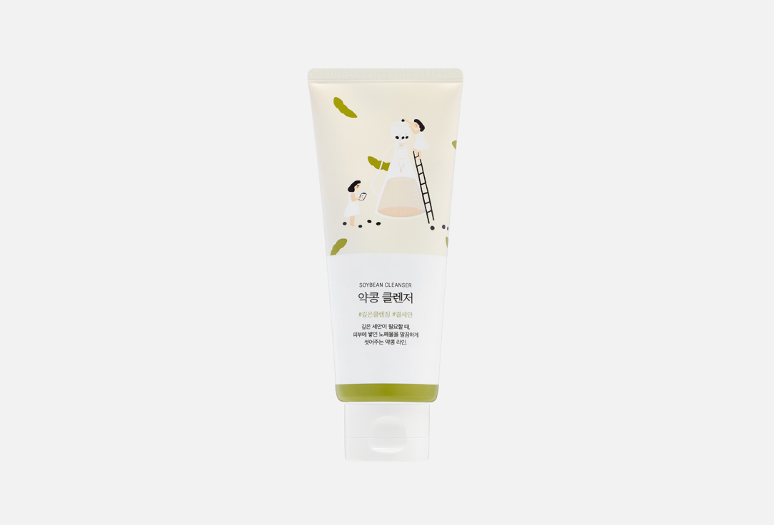 Round Lab Moisturizing Cleansing Face Cream SOYBEAN Nourishing CLEANSER