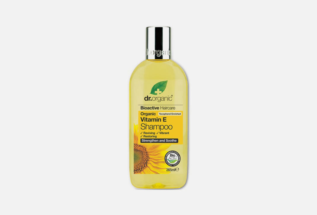 Dr.Organic Hair Shampoo Vitamin E 265 ml Dr.Organic Hair Shampoo Vitamin E