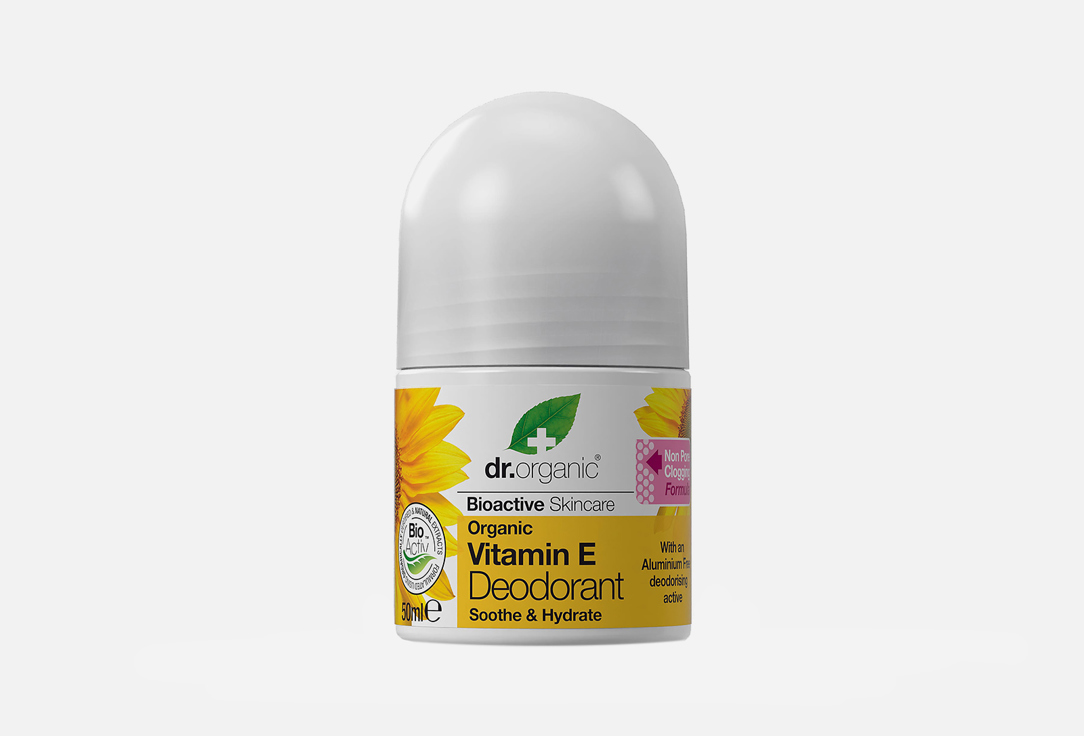 Dr.Organic Deodorant Vitamin E Rollon 50 ml Dr.Organic Deodorant Vitamin E Rollon