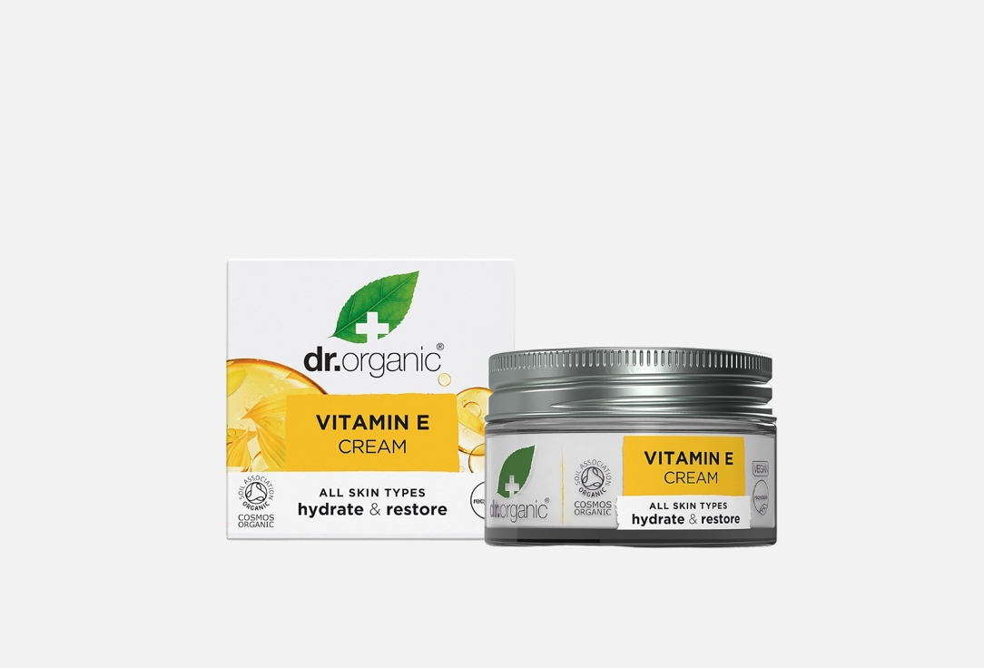 Dr.Organic Hydrating & Restoring Cream Vitamin E Cream 50 ml Dr.Organic Hydrating & Restoring Cream Vitamin E Cream