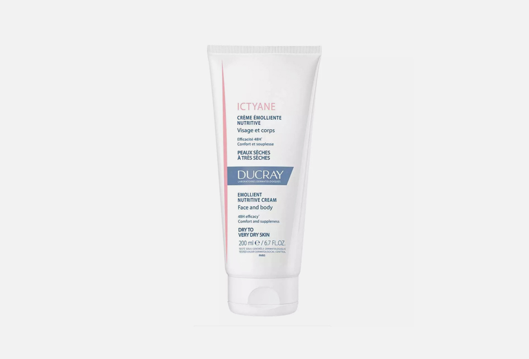 Ducray Nourishing Emollient Face & Body Cream Ictyane 200 ml Ducray Nourishing Emollient Face & Body Cream Ictyane