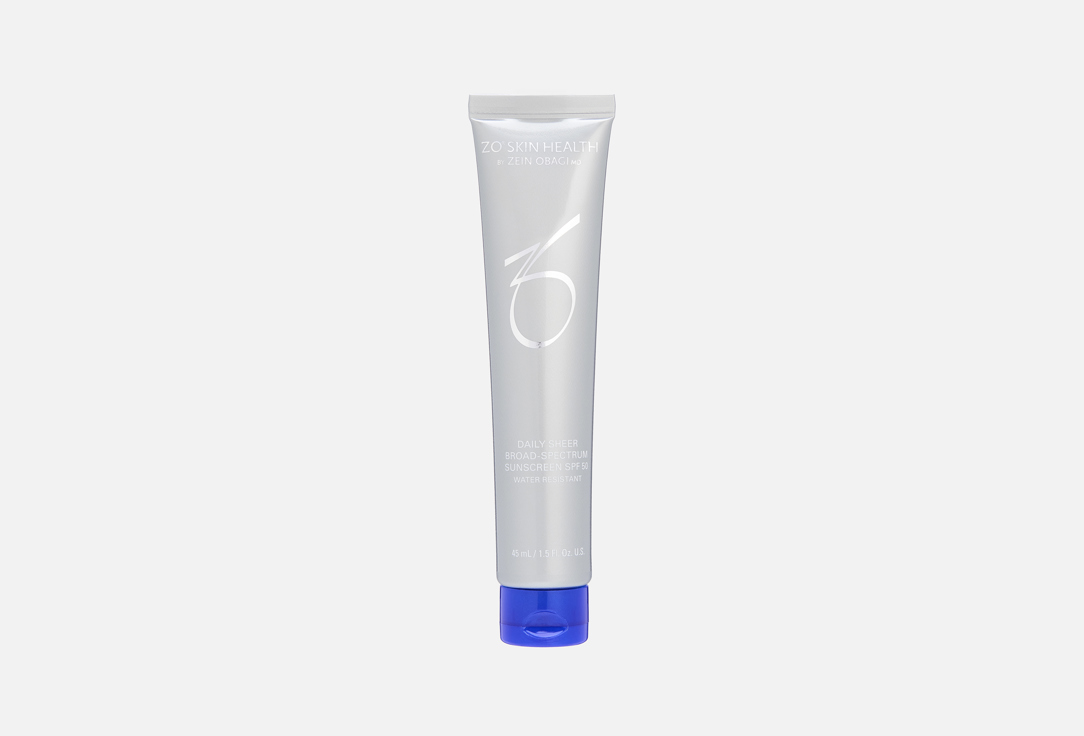 Zo Skin Health Sunscreen Cream SPF 50 Daily Sheer Broad-Spectrum Sunscreen