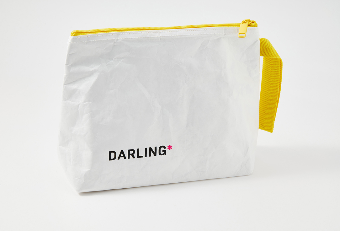 DARLING* Cosmetic bag Smile is the best makeup 1 pcs DARLING* Cosmetic bag Smile is the best makeup