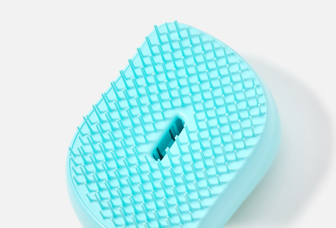 Tangle Teezer Hair Brush Compact styler Teal Chrome 1 pcs Tangle Teezer Hair Brush Compact styler