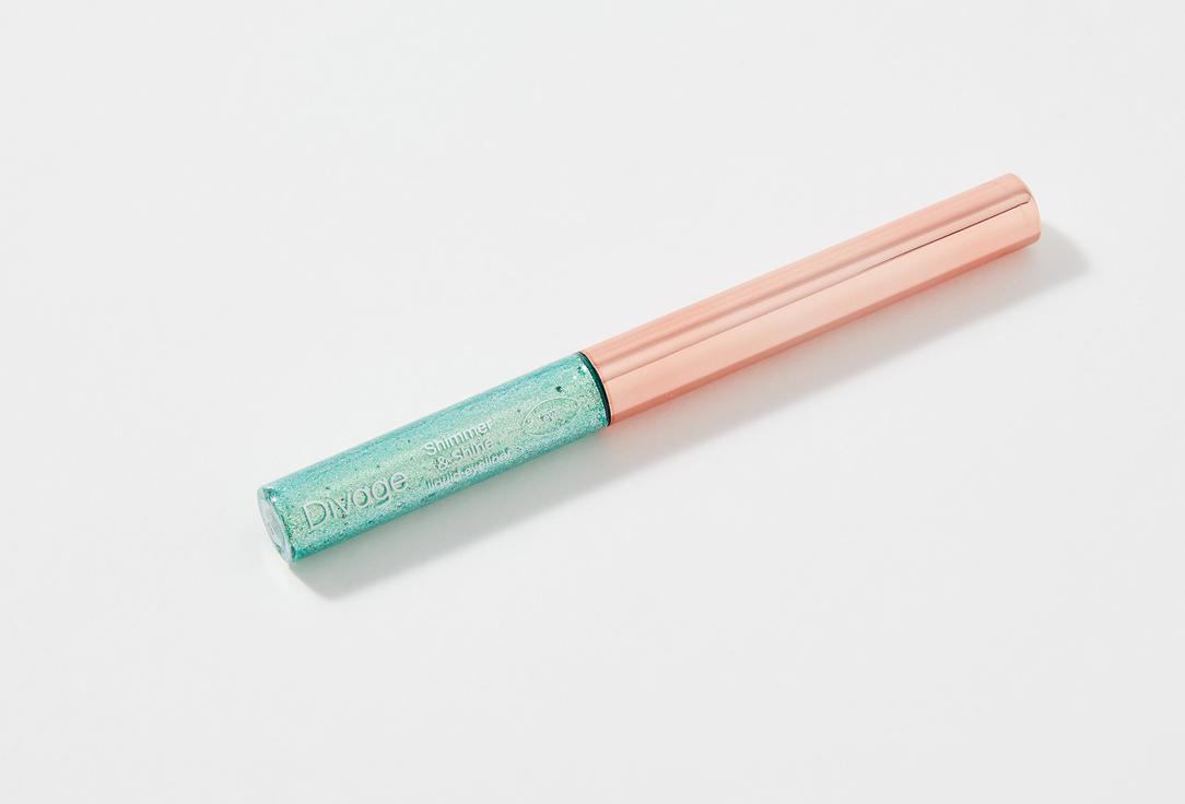 Divage Liquid Eyeliner Shimmer & Shine 03, Green 3 ml Divage Liquid Eyeliner Shimmer & Shine