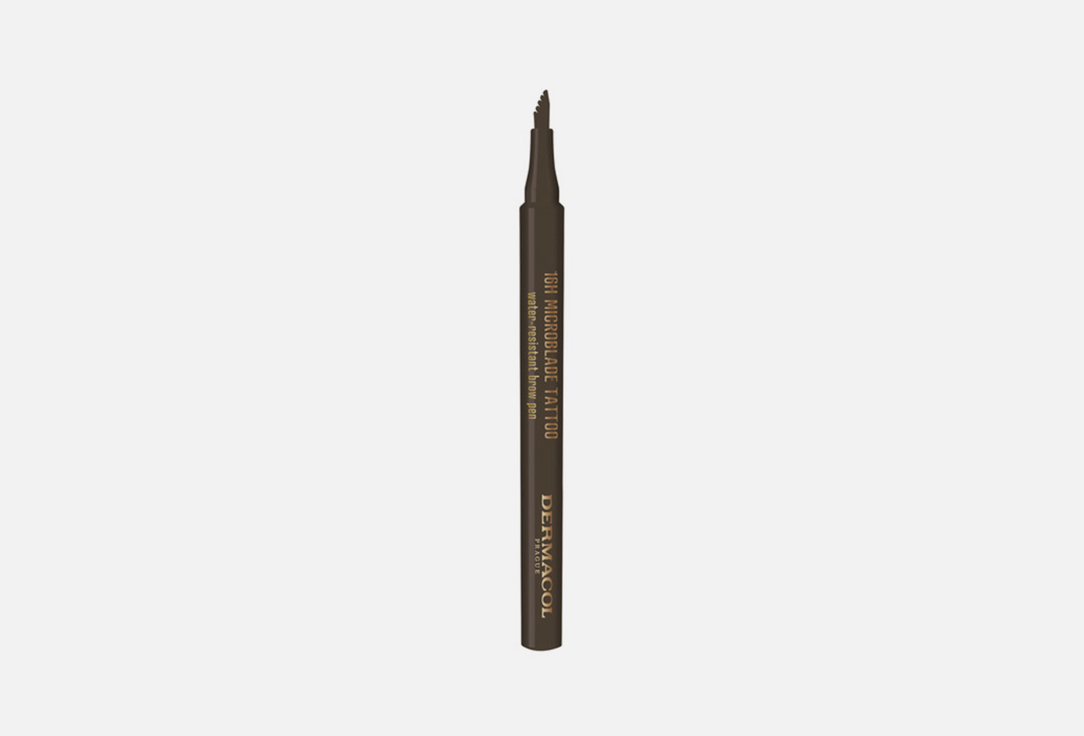 DERMACOL Longwear eyebrow pen 16H Microblade tattoo 03 1 ml DERMACOL Longwear eyebrow pen 16H Microblade tattoo