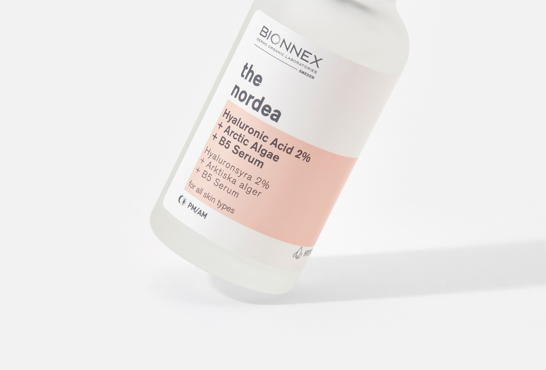 bionnex Face serum HYALURONIC ACID 2% & ARCTIC ALGAE & B5 The nordea 30 ml bionnex Face serum HYALURONIC ACID 2% & ARCTIC ALGAE & B5 The nordea