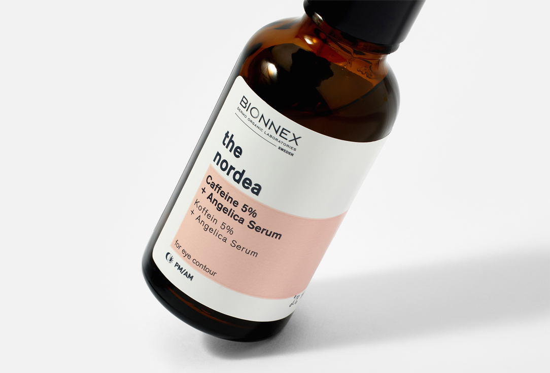 bionnex Face serum CAFFEINE 5% + ANGELICA The nordea 30 ml bionnex Face serum CAFFEINE 5% + ANGELICA The nordea