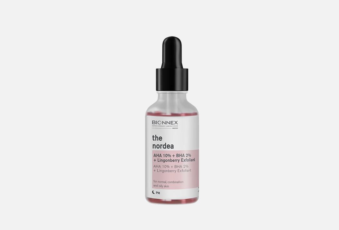 bionnex AHA 10% & BHA 2% face Cleanser LINGONBERRY EXFOLIANT 30 ml bionnex AHA 10% & BHA 2% face Cleanser LINGONBERRY EXFOLIANT