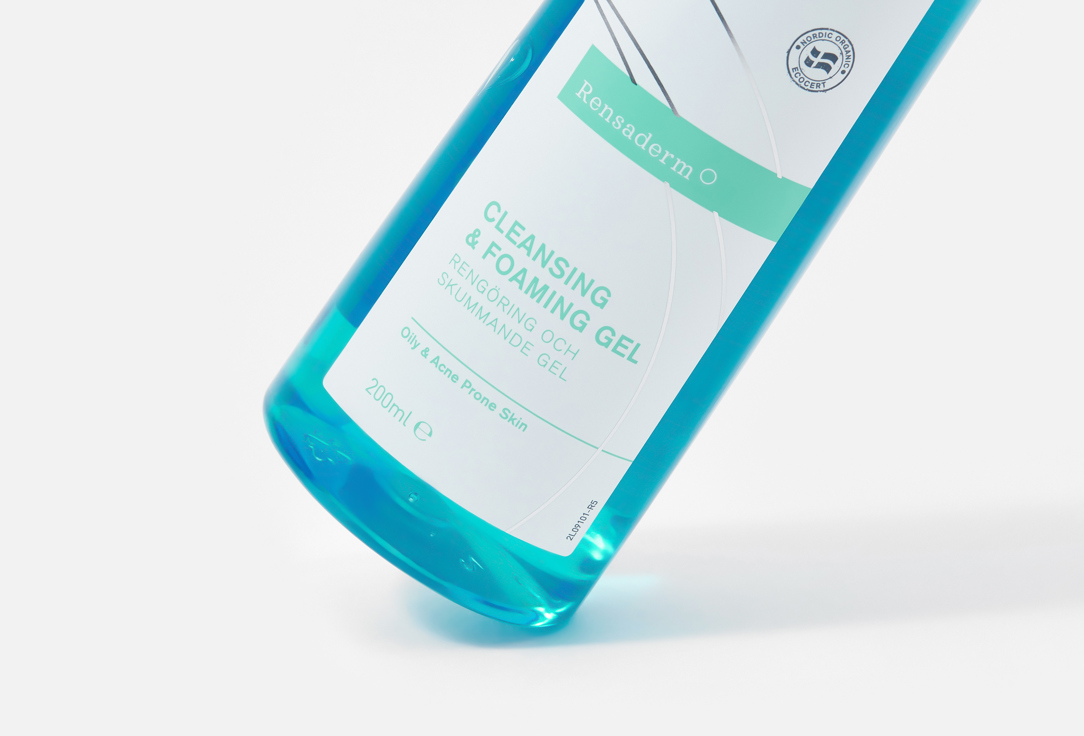 bionnex FOAMING CLEANSING GEL Rensaderm 200 ml bionnex FOAMING CLEANSING GEL Rensaderm