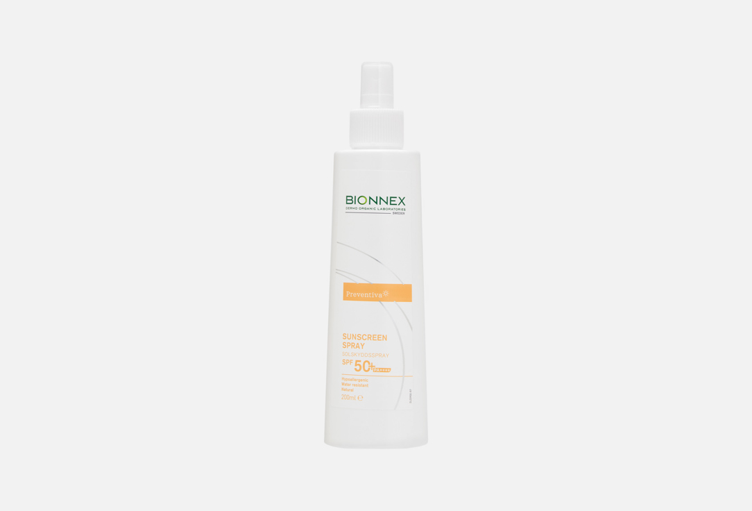 bionnex SUNSCREEN SPRAY SPF50+ Preventiva 200 ml bionnex SUNSCREEN SPRAY SPF50+ Preventiva