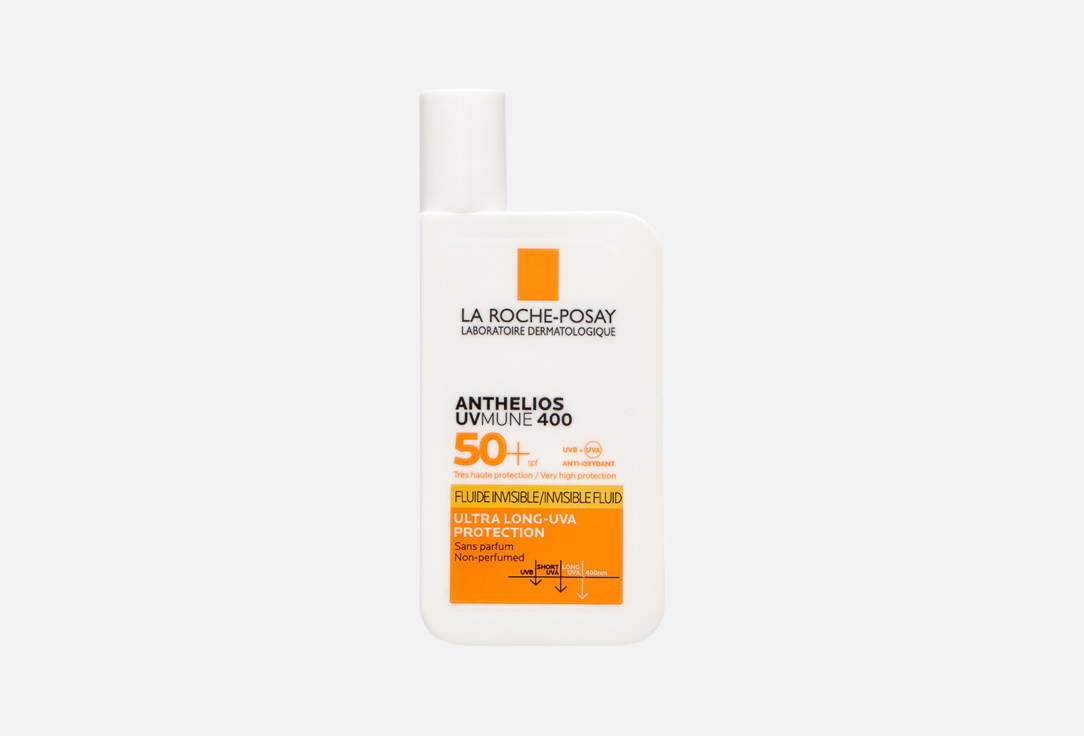 La Roche-Posay invisible sunscreen fluid SPF 50+ Anthelios 50 ml La Roche-Posay invisible sunscreen fluid SPF 50+ Anthelios