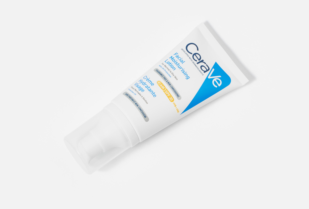 CeraVe Hydrating Face Lotion for normal and dry skin SPF30 Facial Moisturizing Lotion 52 ml CeraVe Hydrating Face Lotion for normal and dry skin SPF30 Facial Moisturizing Lotion