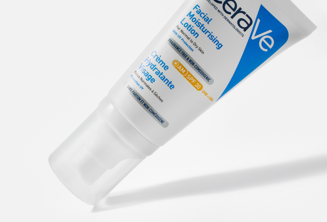 CeraVe Hydrating Face Lotion for normal and dry skin SPF30 Facial Moisturizing Lotion 52 ml CeraVe Hydrating Face Lotion for normal and dry skin SPF30 Facial Moisturizing Lotion