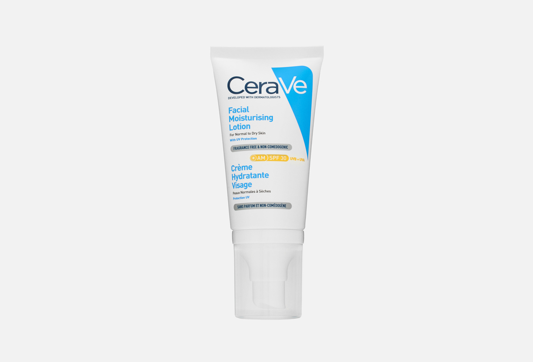 CeraVe Hydrating Face Lotion for normal and dry skin SPF30 Facial Moisturizing Lotion 52 ml CeraVe Hydrating Face Lotion for normal and dry skin SPF30 Facial Moisturizing Lotion