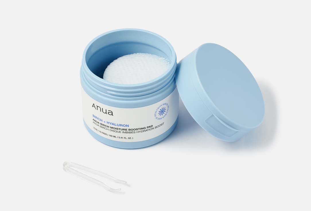 ANUA Hydrating Toner Pads Birch 70 Moisture Boosting Pad