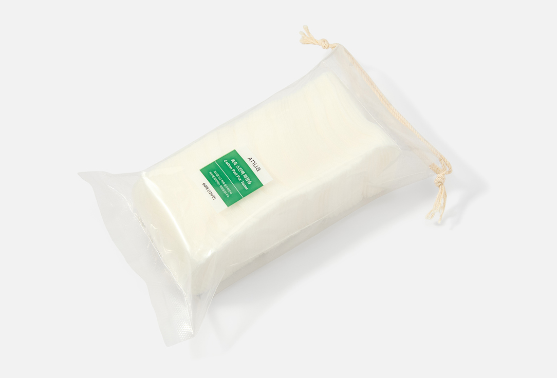 ANUA Blank Face Pads Cotton Pad For Toner 60 pcs ANUA Blank Face Pads Cotton Pad For Toner