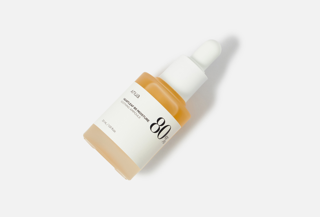 ANUA Calming Face Serum Heartleaf 80 Moisture Soothing Ampoule 30 ml ANUA Calming Face Serum Heartleaf 80 Moisture Soothing Ampoule