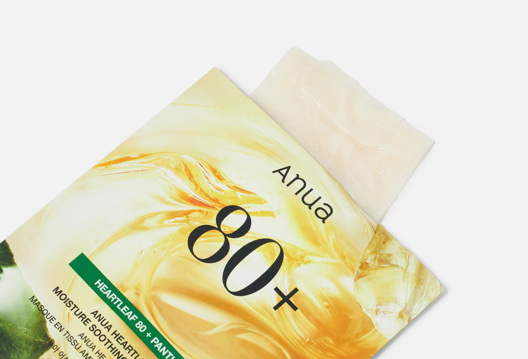 ANUA Calming Face Mask Heartleaf 80 Moisture Soothing Ampoule Mask 1 pcs ANUA Calming Face Mask Heartleaf 80 Moisture Soothing Ampoule Mask
