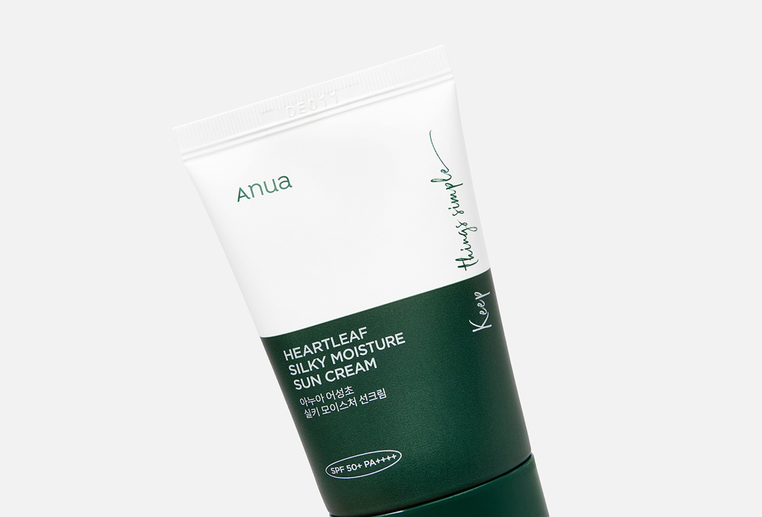 ANUA Soothing Sunscreen Cream SPF 50+ PA++++ Heartleaf Silky Moisture Sun Cream
