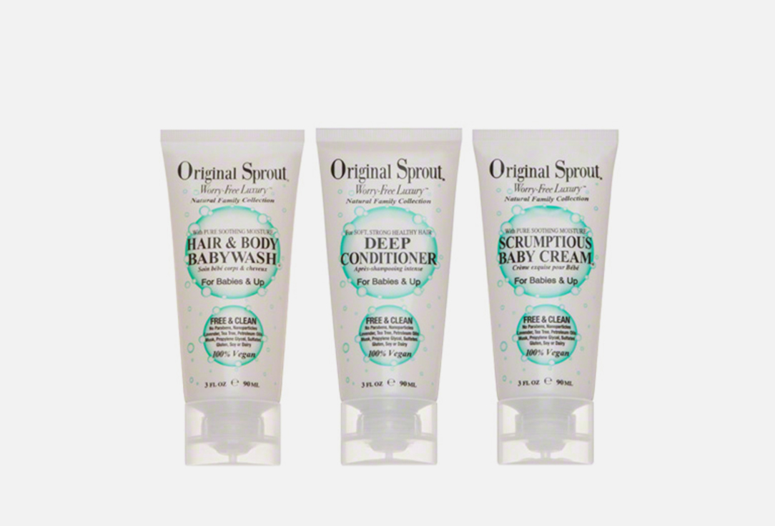 Original Sprout Collection Travel Trio Classic 3 pcs Original Sprout Collection Travel Trio Classic