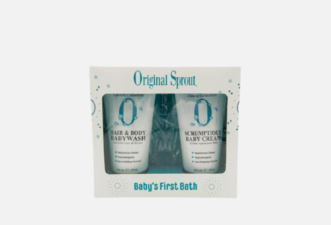 Original Sprout Bath Kit Babies First 3 pcs Original Sprout Bath Kit Babies First