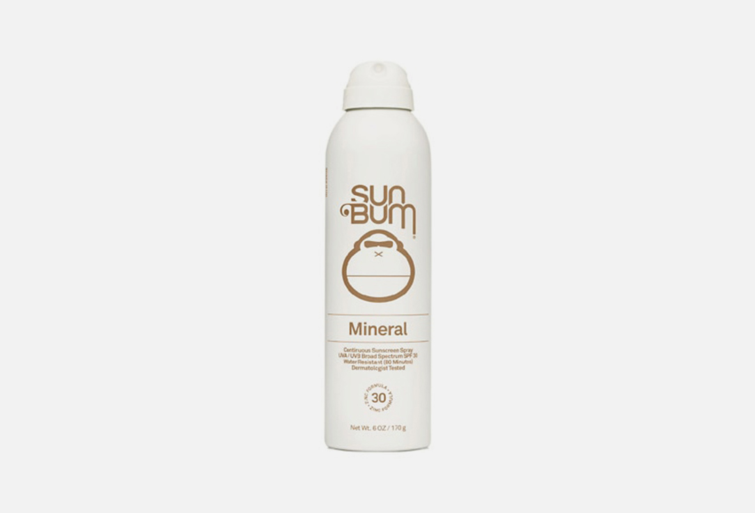 Sun bum Минеральный солнцезащитный спрей SPF 30 Continuous 177 мл Sun bum Минеральный солнцезащитный спрей SPF 30 Continuous