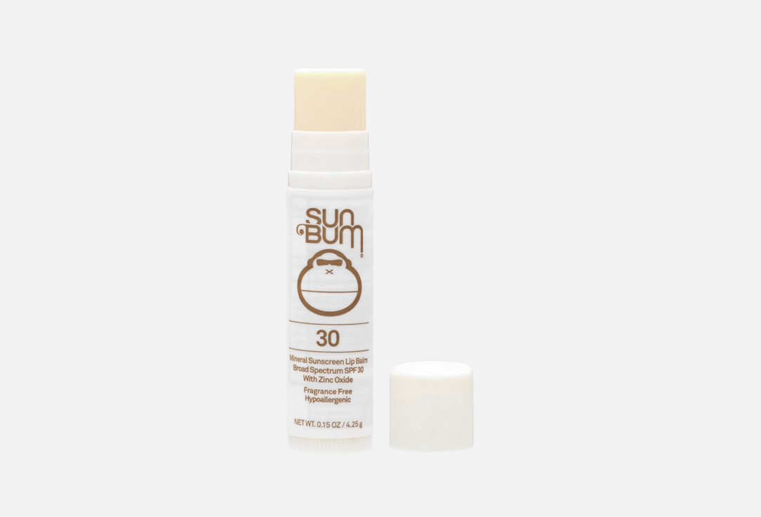 Sun bum Mineral Sunscreen Lip Balm SPF 30 Fragrance Free 4 ml Sun bum Mineral Sunscreen Lip Balm SPF 30 Fragrance Free