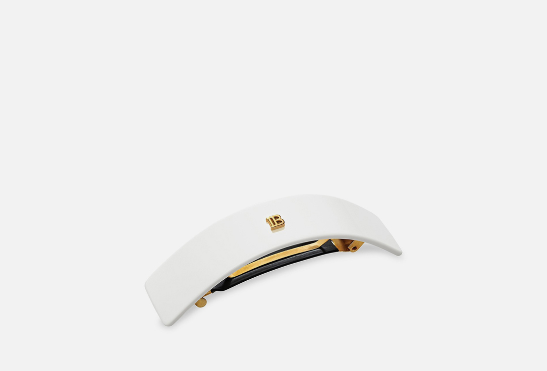 Balmain Paris Wide Hair clip Cellulose Acetate Tortoise Shell