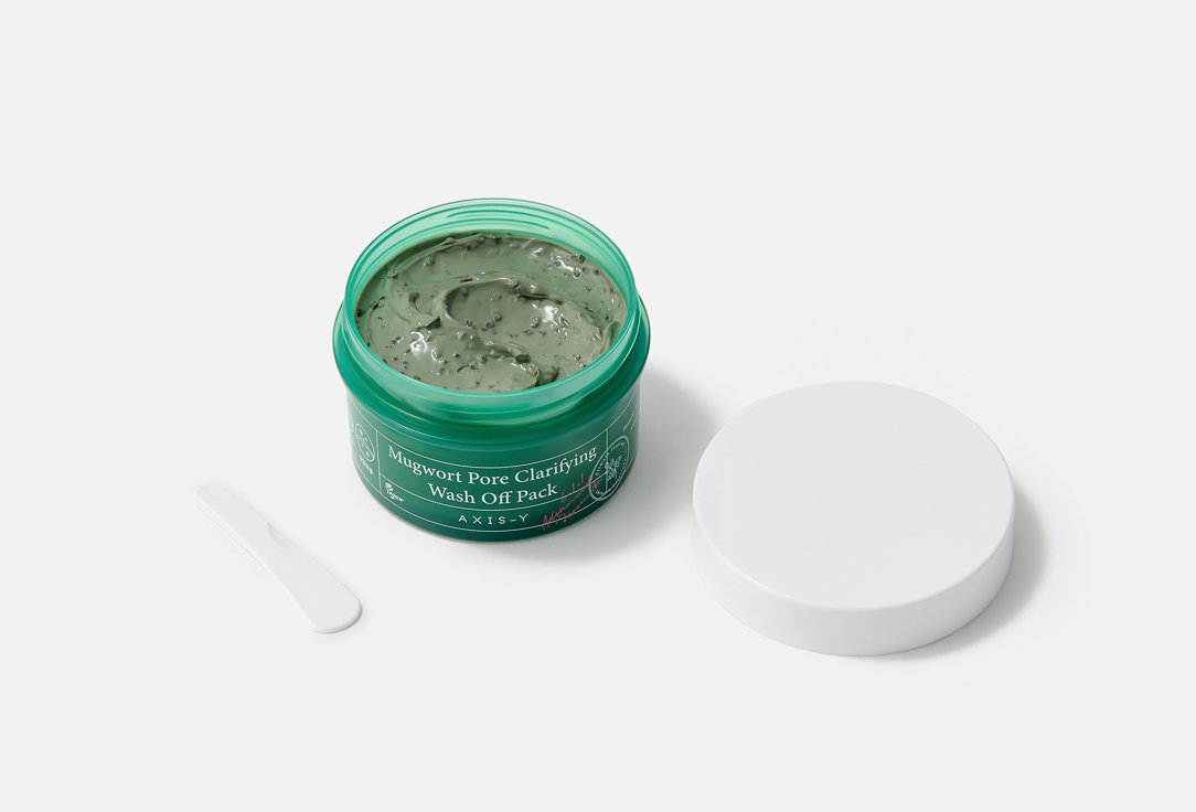 AXIS-Y Очищающая и успокаивающая маска для лица Mugwort Pore Clarifying Wash Off Pack