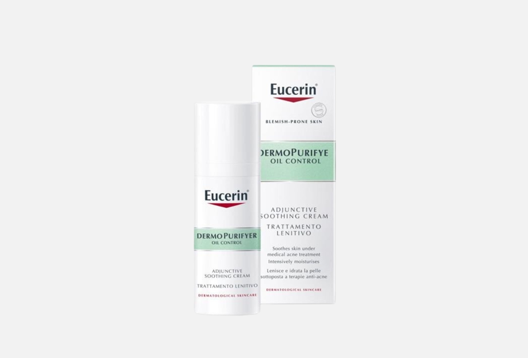 Eucerin Adjunctive Soothing Cream DermoPURIFYER oil control 50 ml Eucerin Adjunctive Soothing Cream DermoPURIFYER oil control