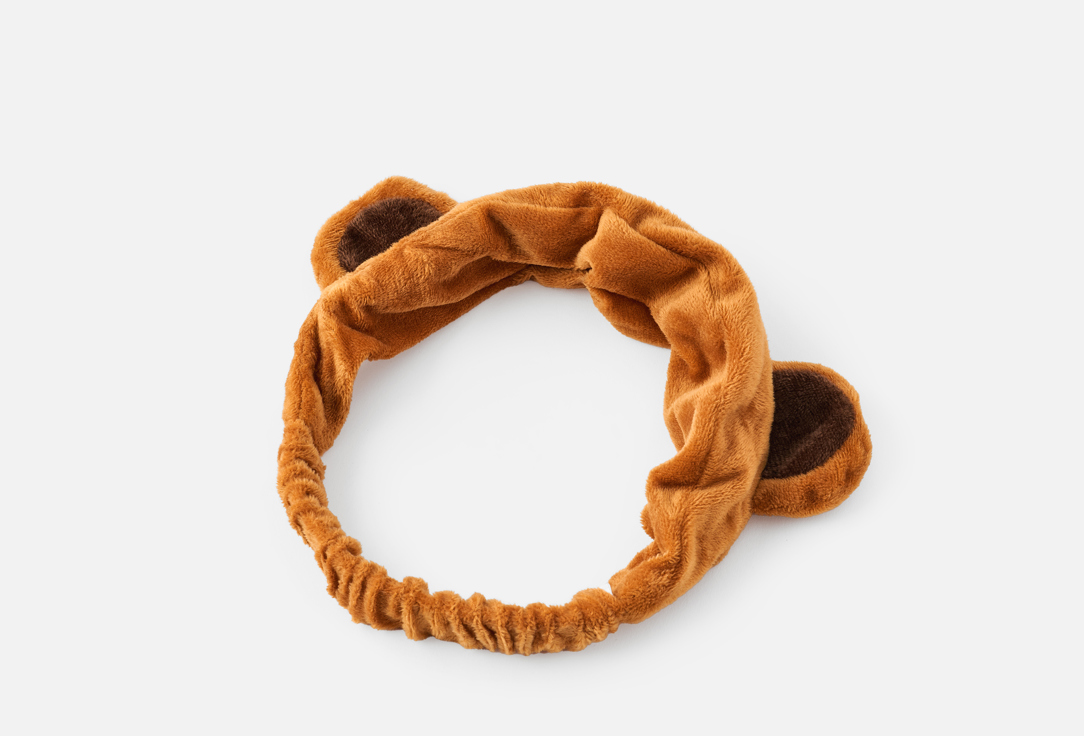 I DEW CARE Headband Brown Bear