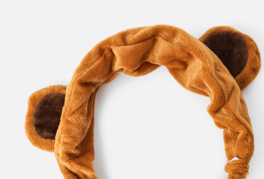 I DEW CARE Headband Brown Bear
