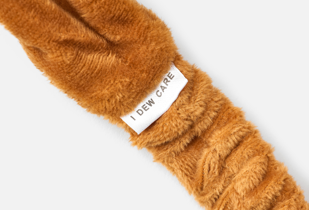 I DEW CARE Headband Brown Bear