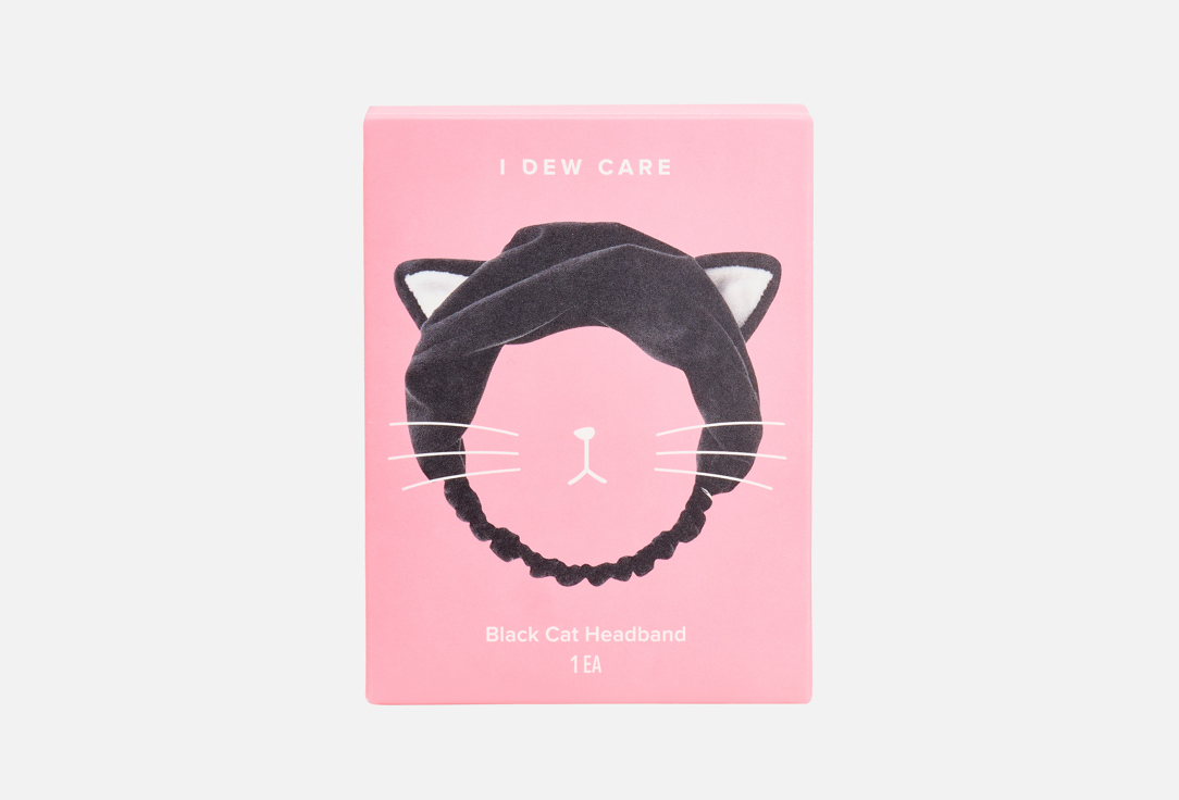 I DEW CARE Headband Black cat